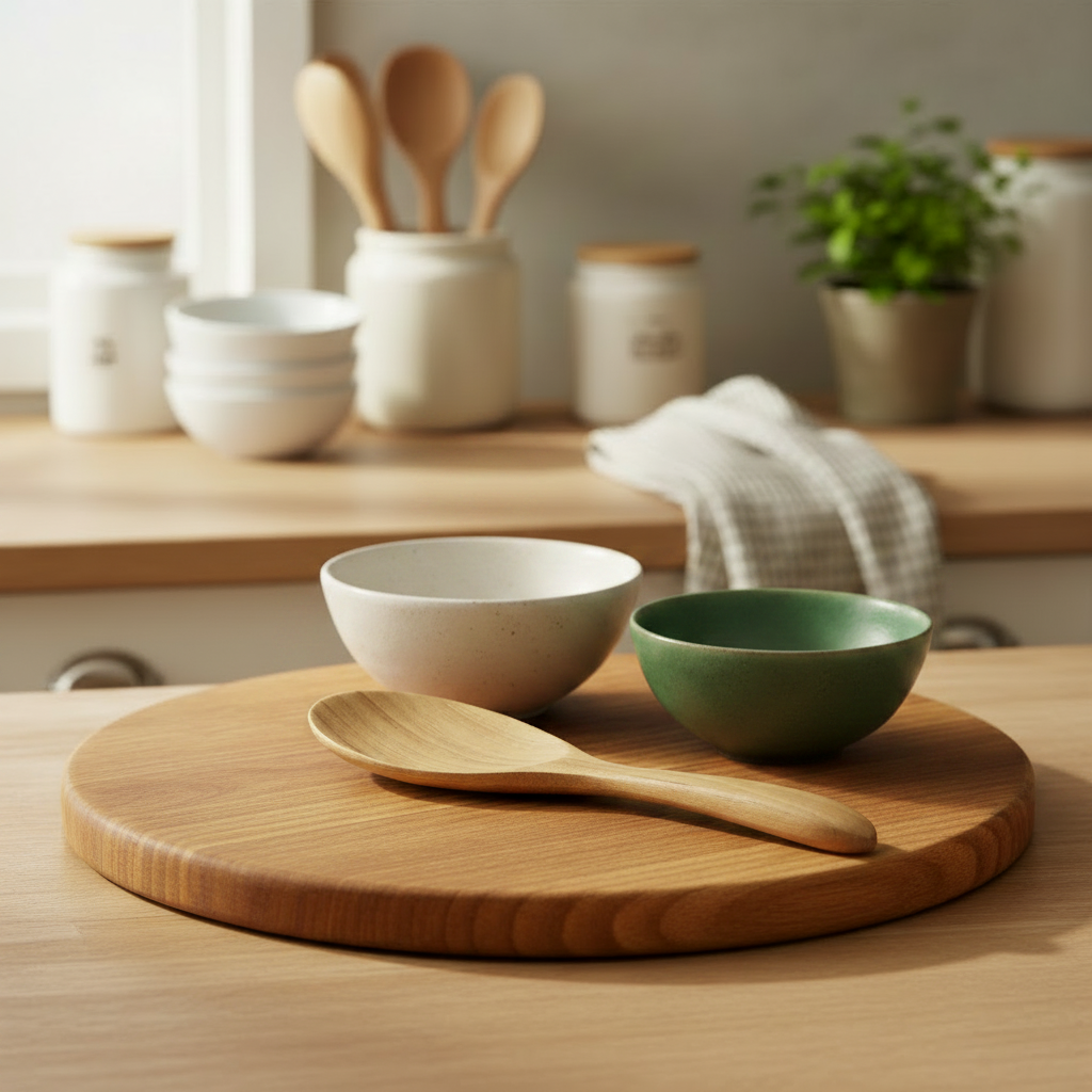 Teak Rice Ladle #4