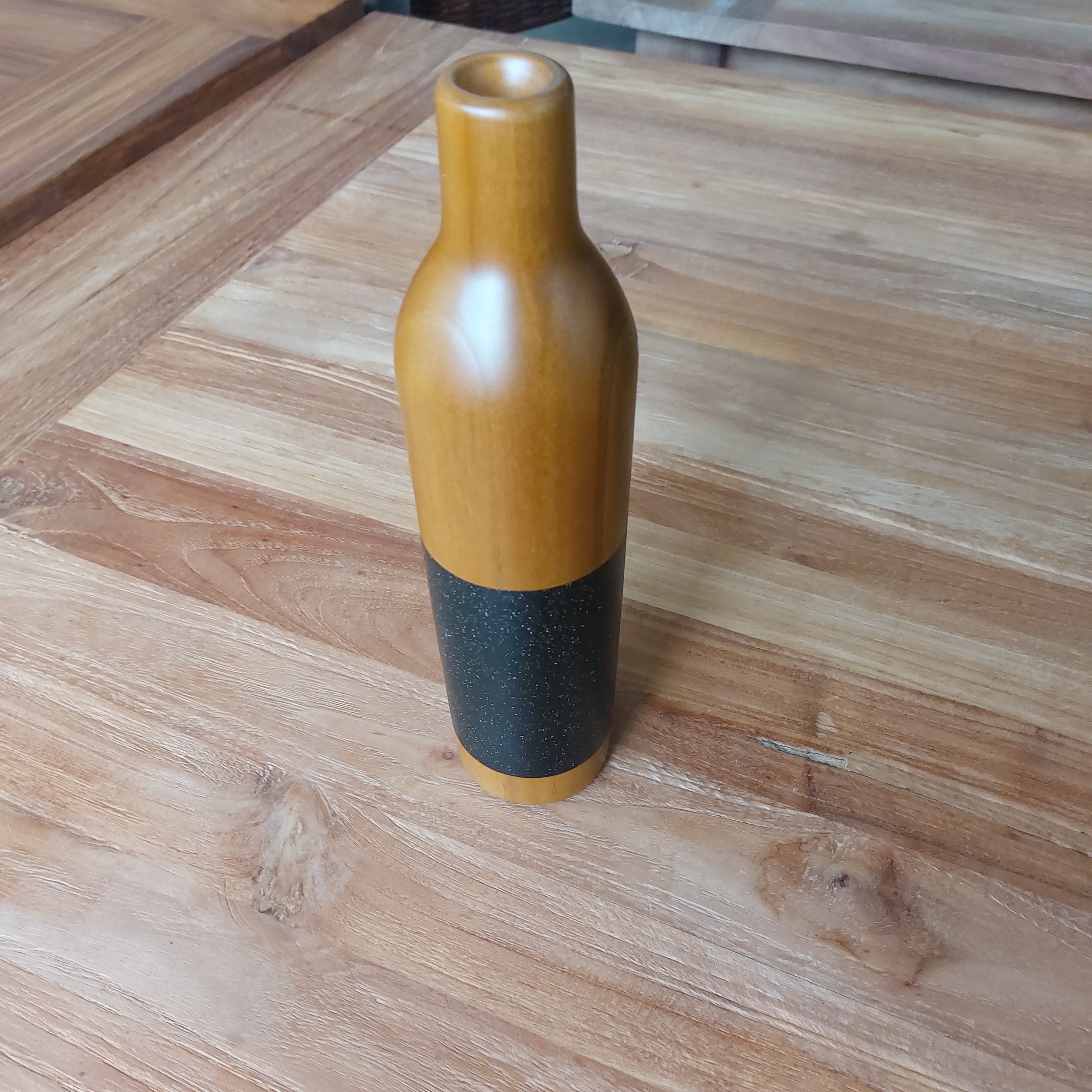 Teak Vase #1