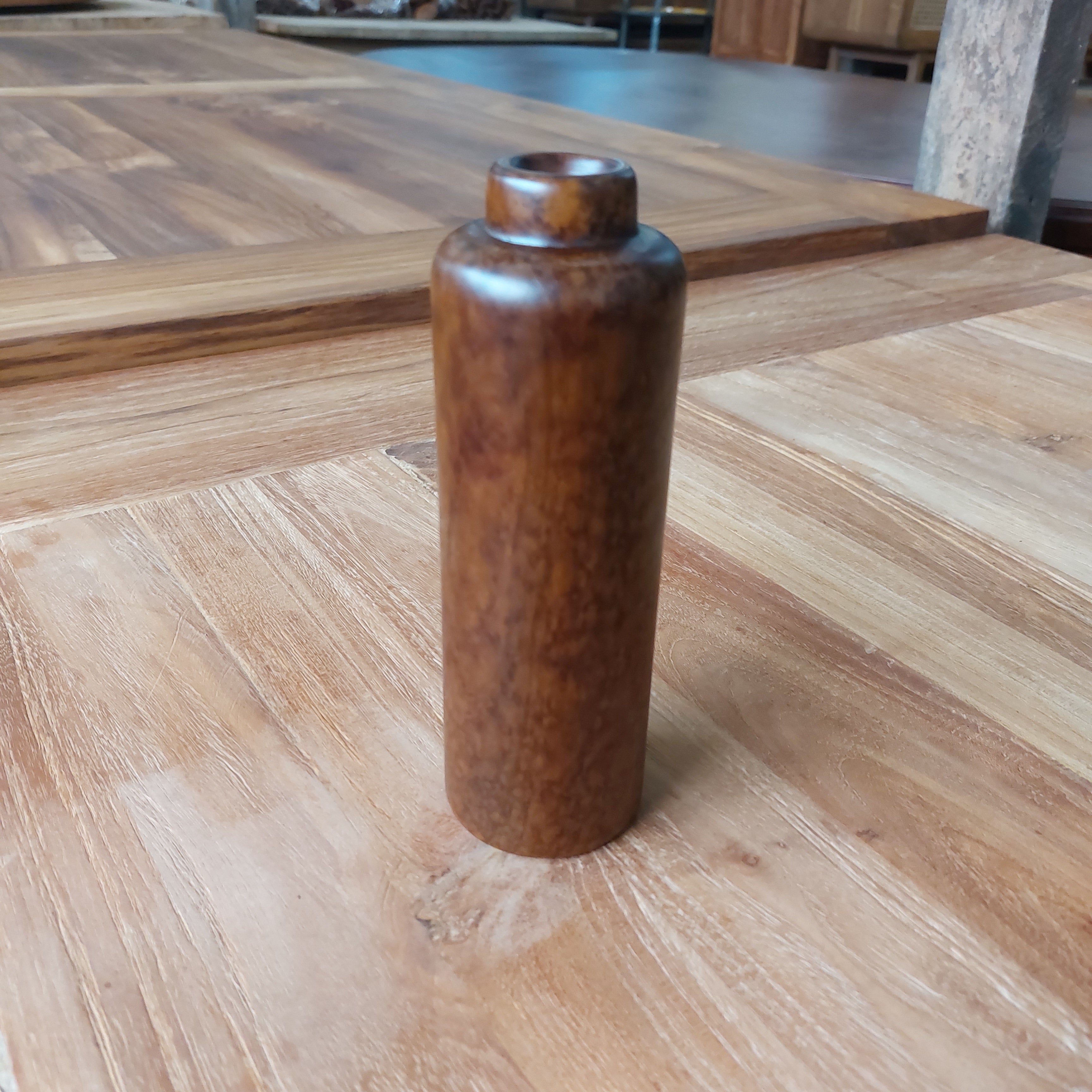 Teak Vase #3