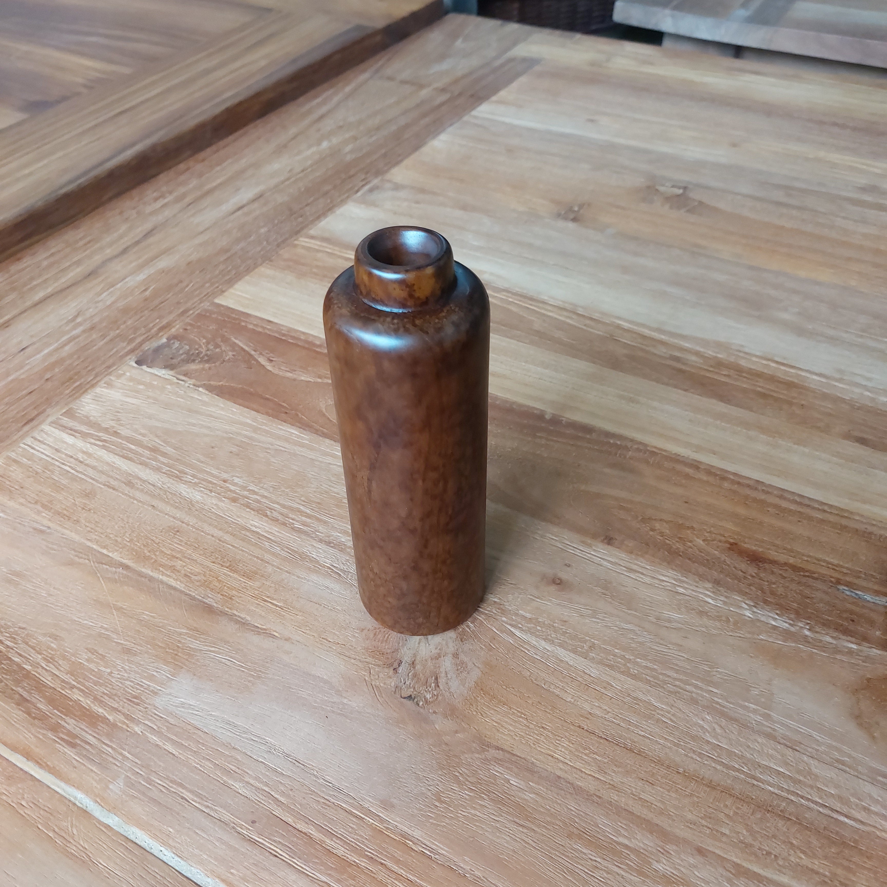 Teak Vase #3