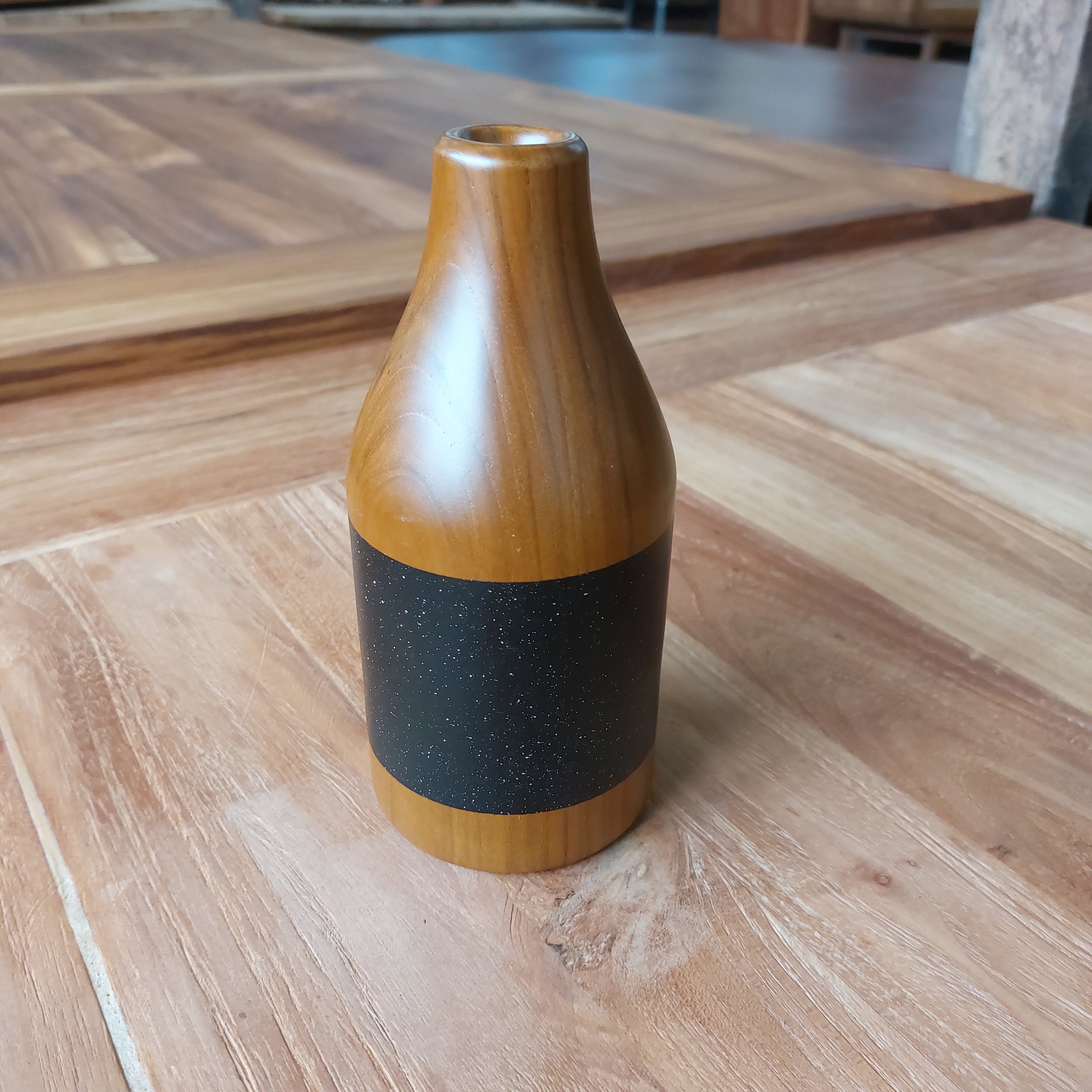 Teak Vase #2