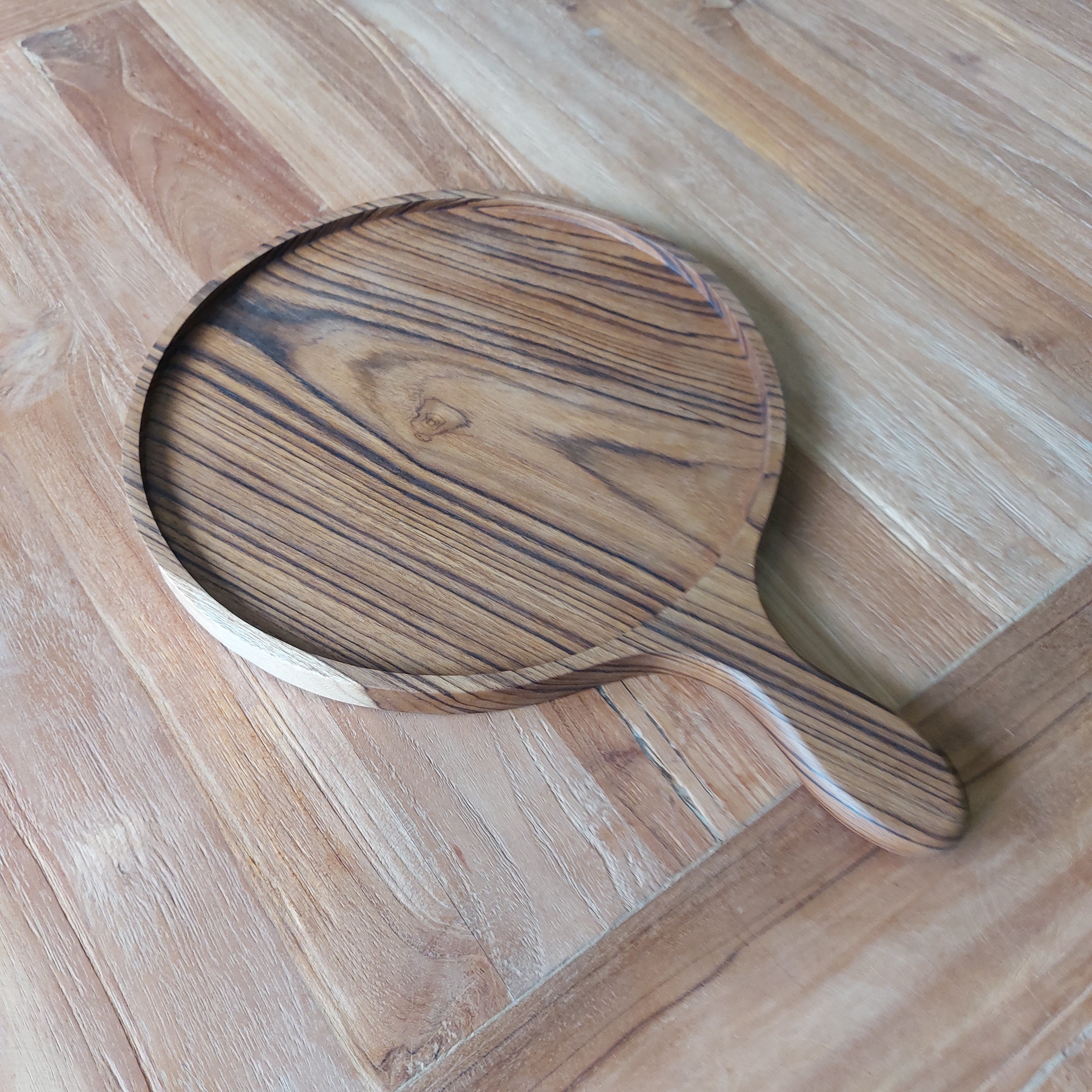Teak Pizza Board