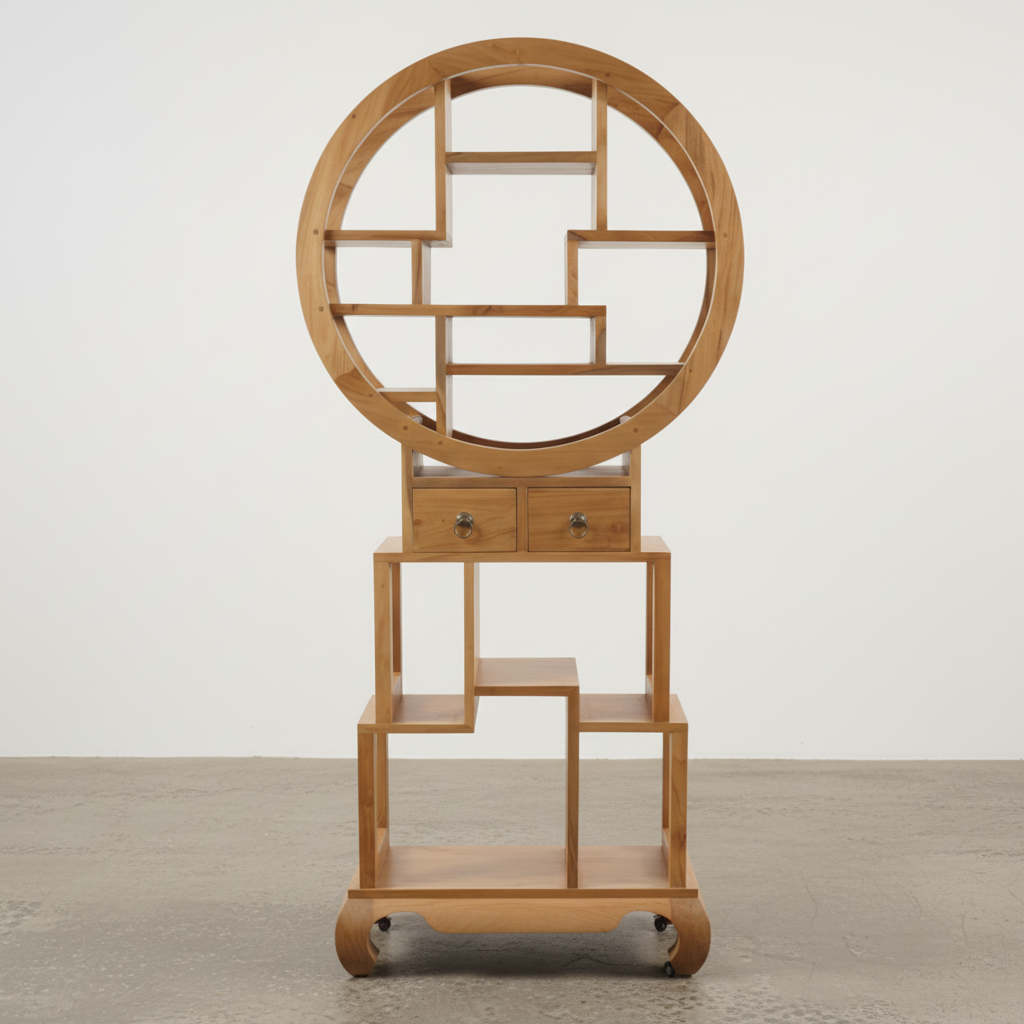 Oriental Shelf Unit