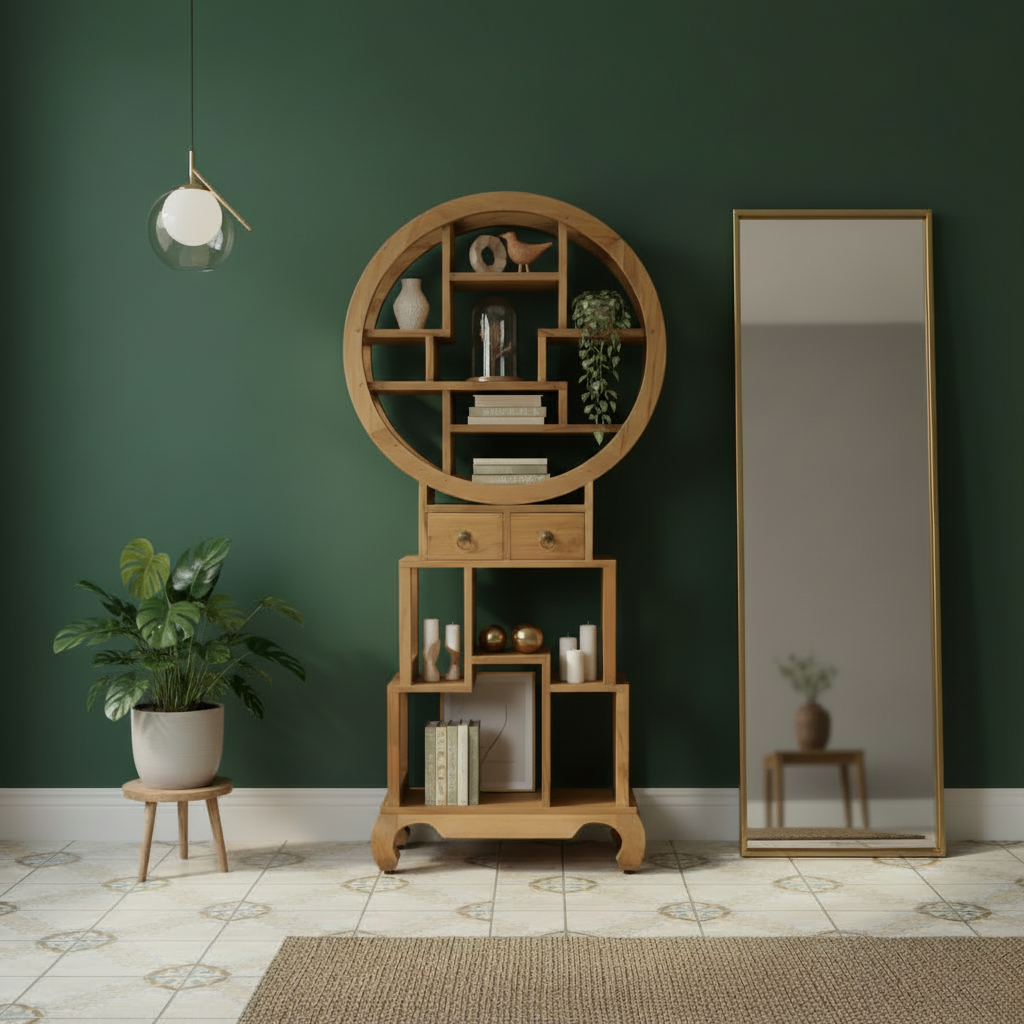 Oriental Shelf Unit