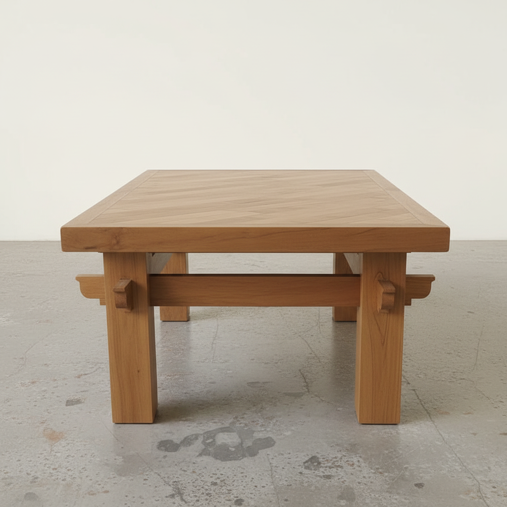 Diagonal Parquet Coffee Table
