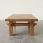 Diagonal Parquet Coffee Table