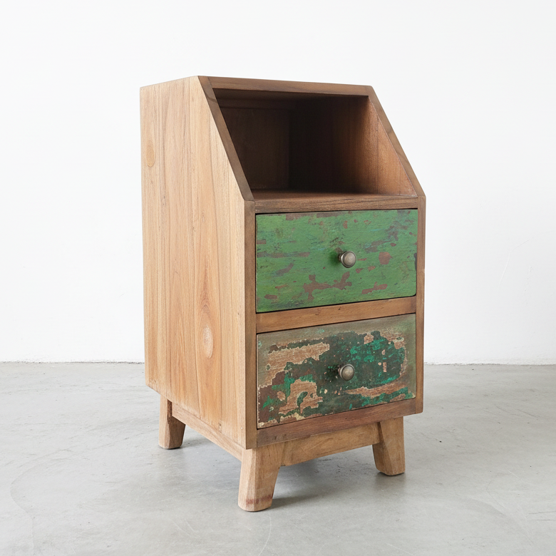 Rustic Bedside Table type 4