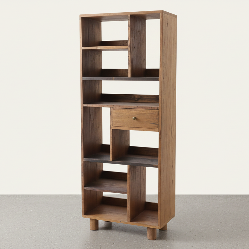 Rustic Shelf Unit (60Wx160H) Type 1