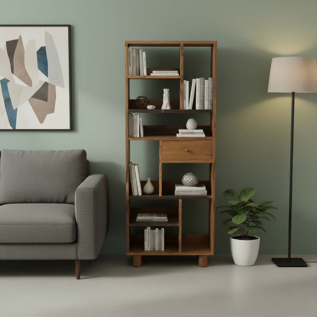 Rustic Shelf Unit (60Wx160H) Type 1