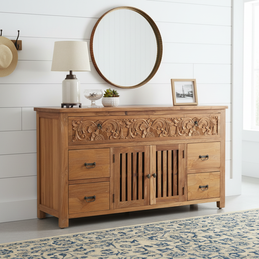 Ornate Entry Console (140cm) Type 2