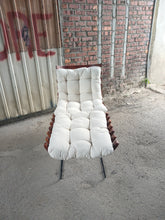 Load image into Gallery viewer, Tweed Lounger and Footrest
