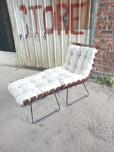 Load image into Gallery viewer, Tweed Lounger and Footrest
