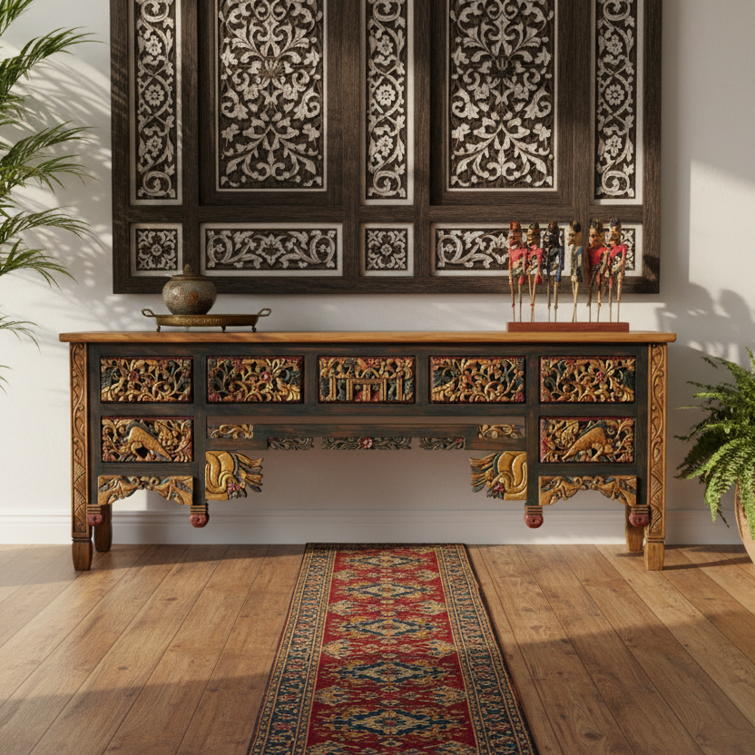 Ornate Entry Console (220cm)
