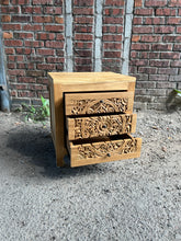 Load image into Gallery viewer, Ornate Bedside Table
