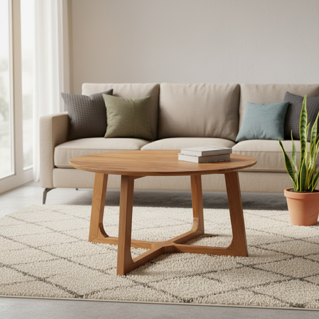Ramberg Round Coffee Table - damaged stock