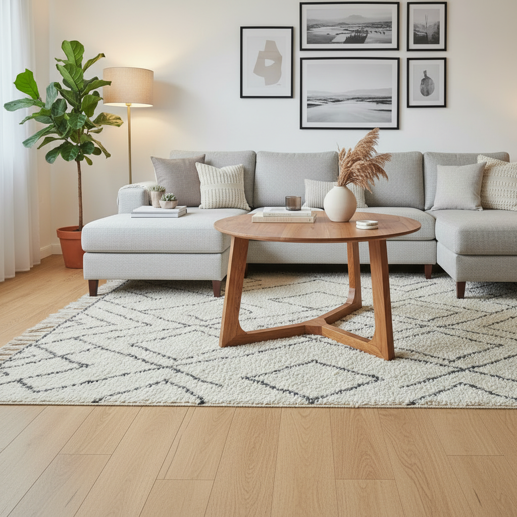 Ramberg Round Coffee Table (varnished)