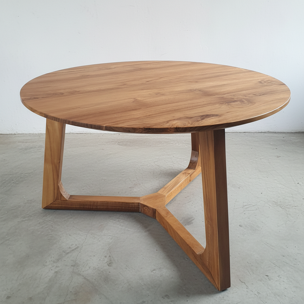 Ramberg Round Coffee Table (varnished)