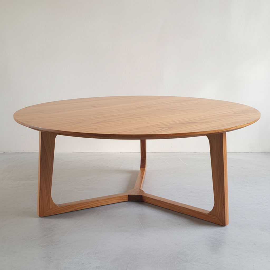 Ramberg Round Coffee Table (varnished)