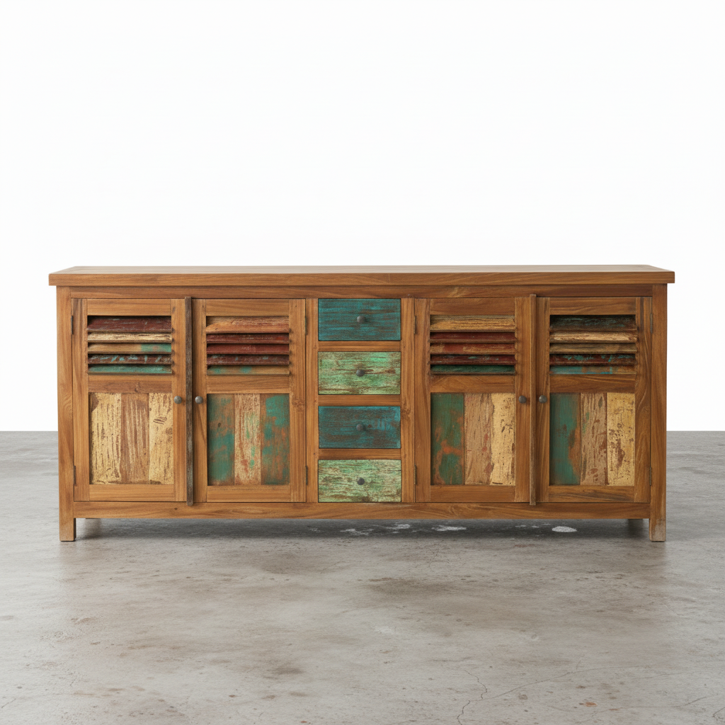 Rustic Sideboard (200cm) Type 7