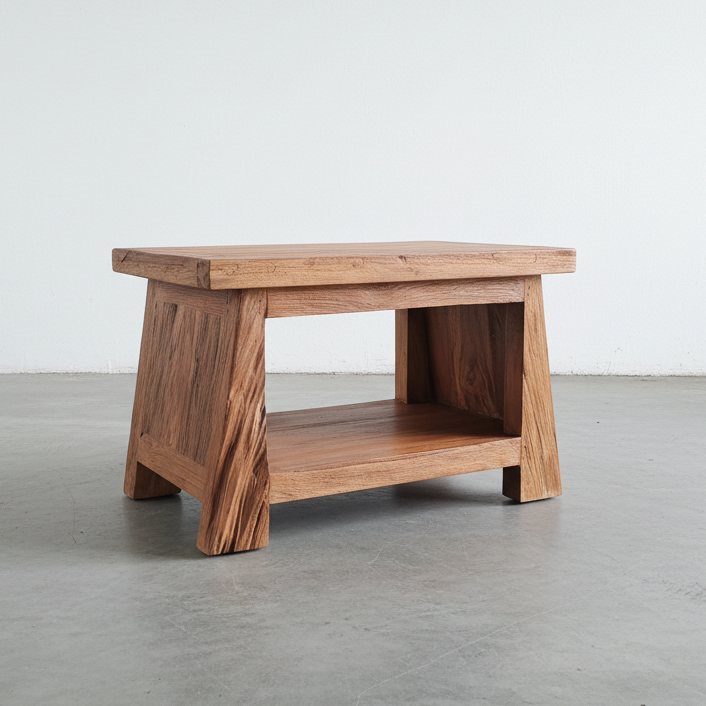 Rustic Bedside Table type 11