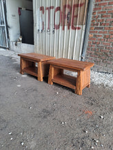 Load image into Gallery viewer, Rustic Bedside Table type 11
