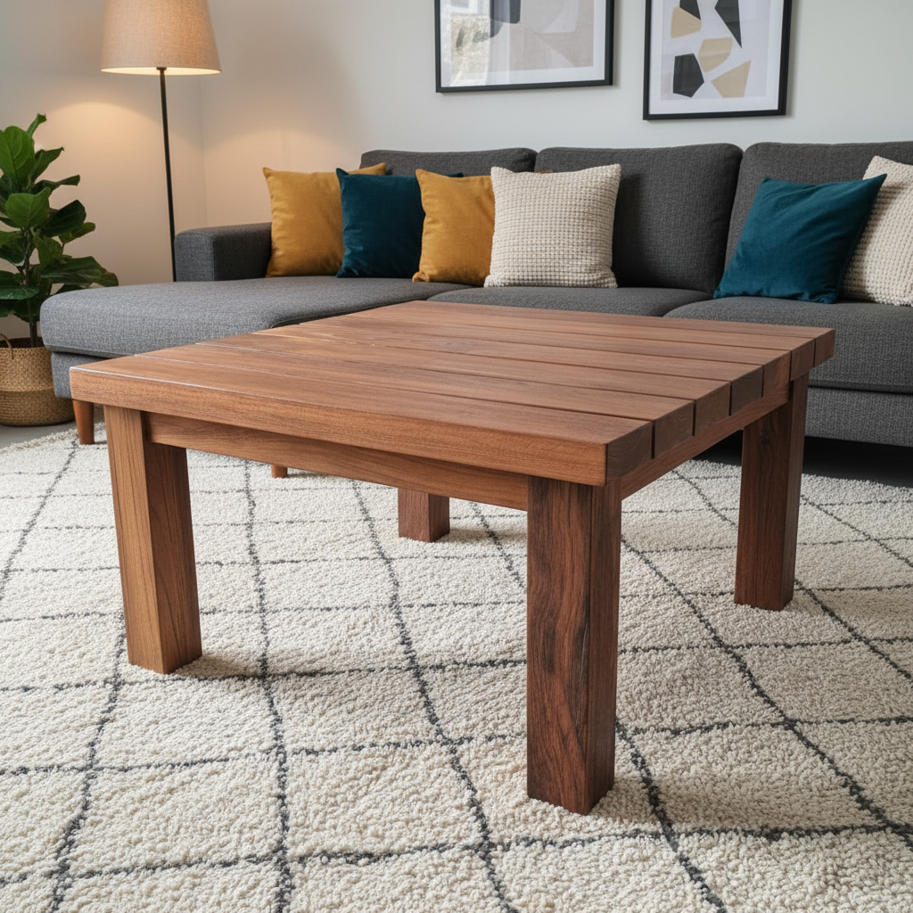 Tweed Coffee Table (90x90) - display unit