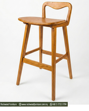 Load image into Gallery viewer, Extra Low Back Bar Stool (60-75cm)

