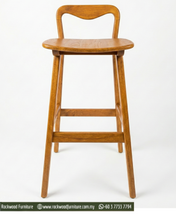 Load image into Gallery viewer, Extra Low Back Bar Stool (60-75cm)
