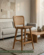 Bingin Low Back Bar Stool (60-75cm)