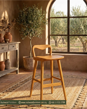 Load image into Gallery viewer, Extra Low Back Bar Stool (60-75cm)
