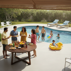 Ramberg Round BBQ Table
