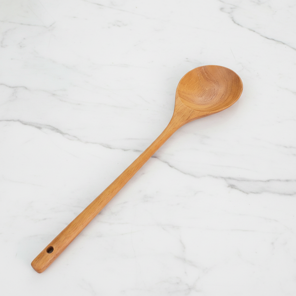 Teak Serving Spoon #4