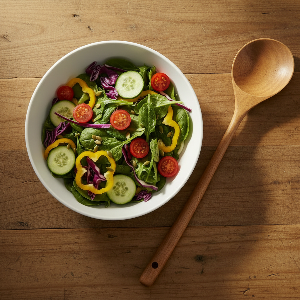 Teak Serving Spoon #4