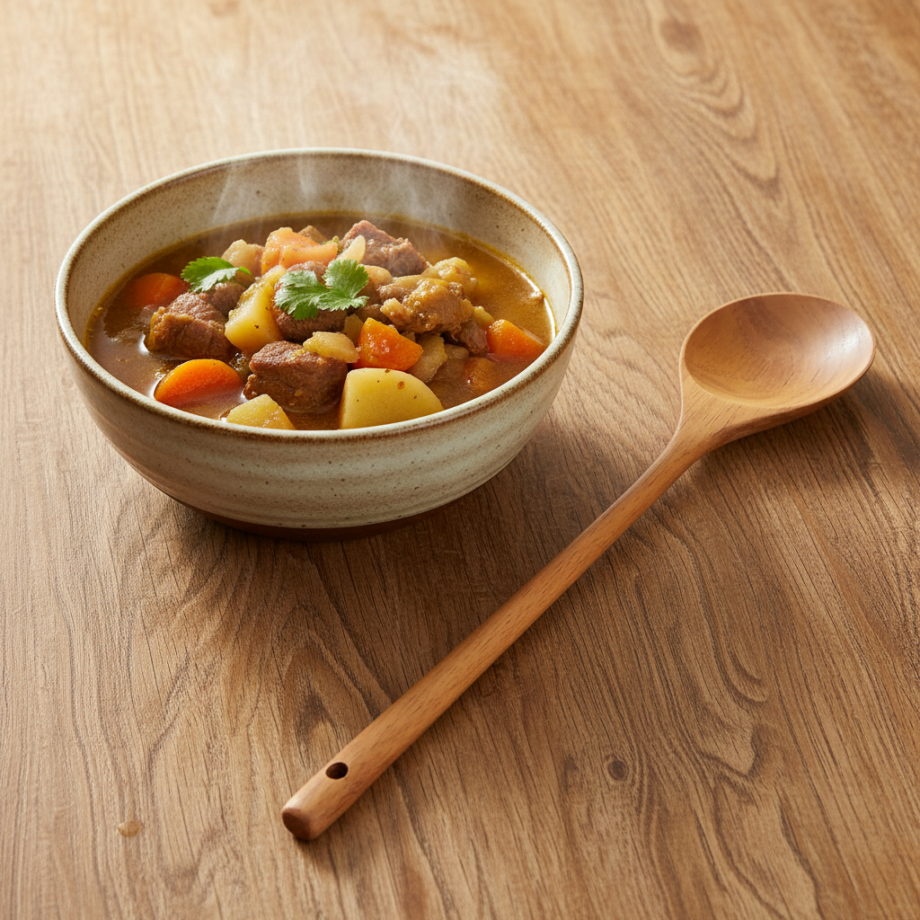 Teak Serving Spoon #4
