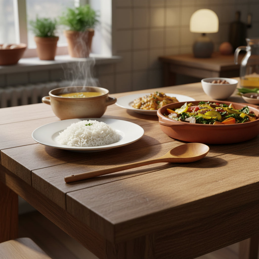 Teak Serving Spoon #4