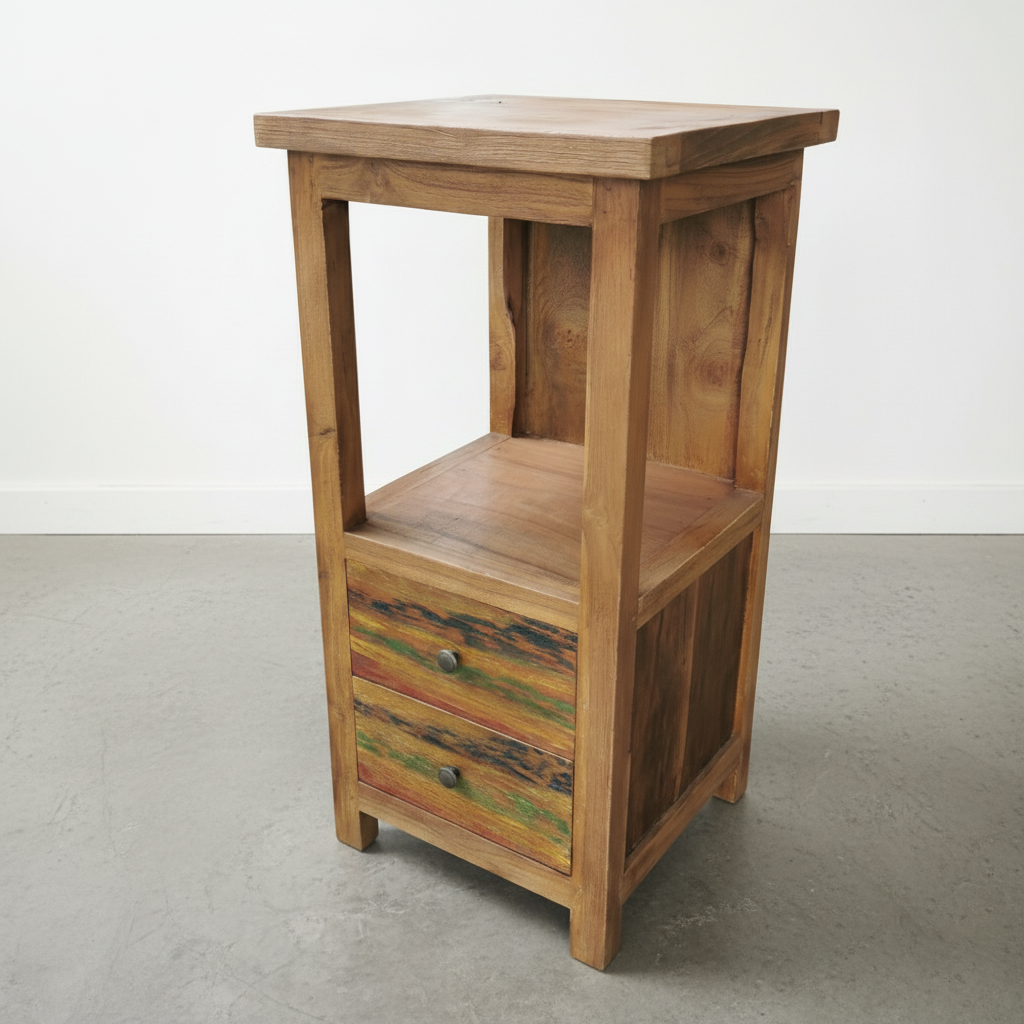 Rustic Bedside Table type 1