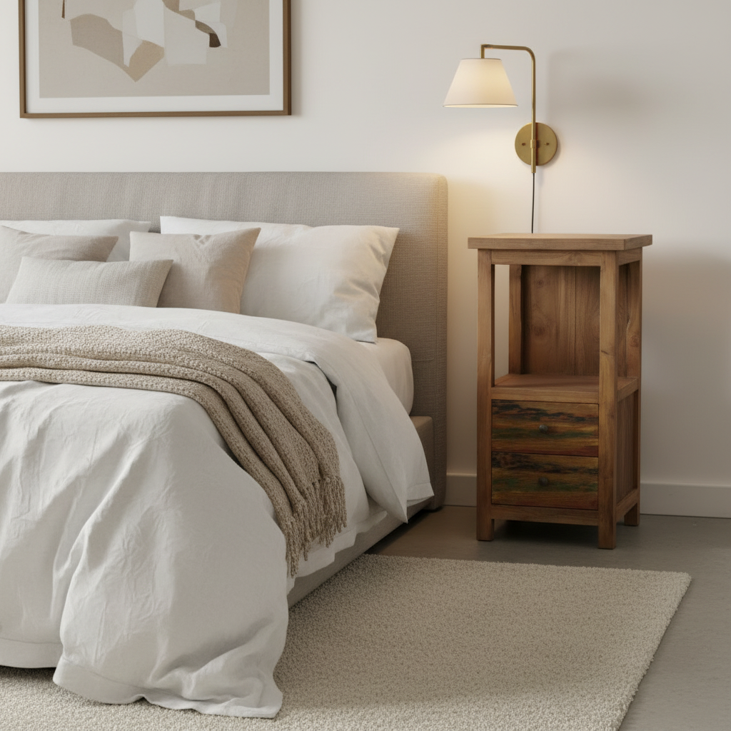 Rustic Bedside Table type 1