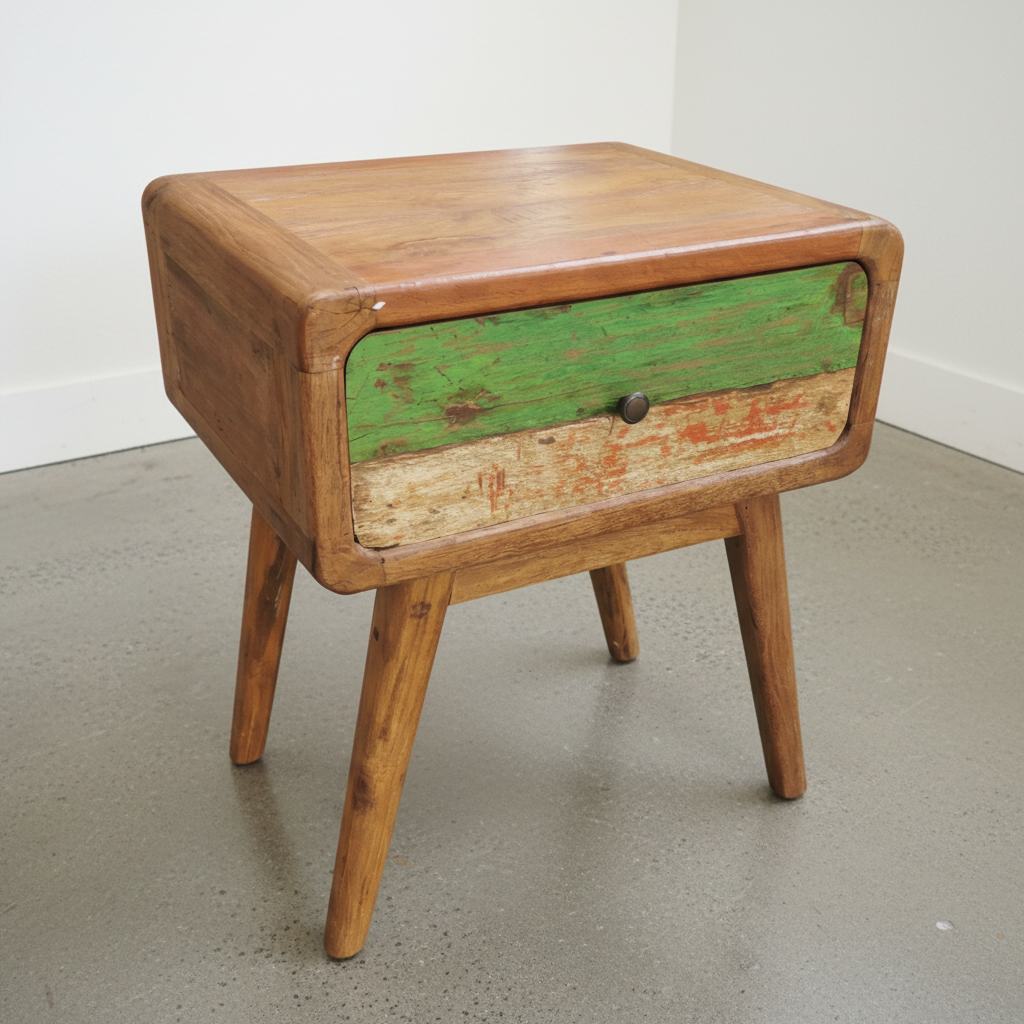 Rustic Bedside Table type 2
