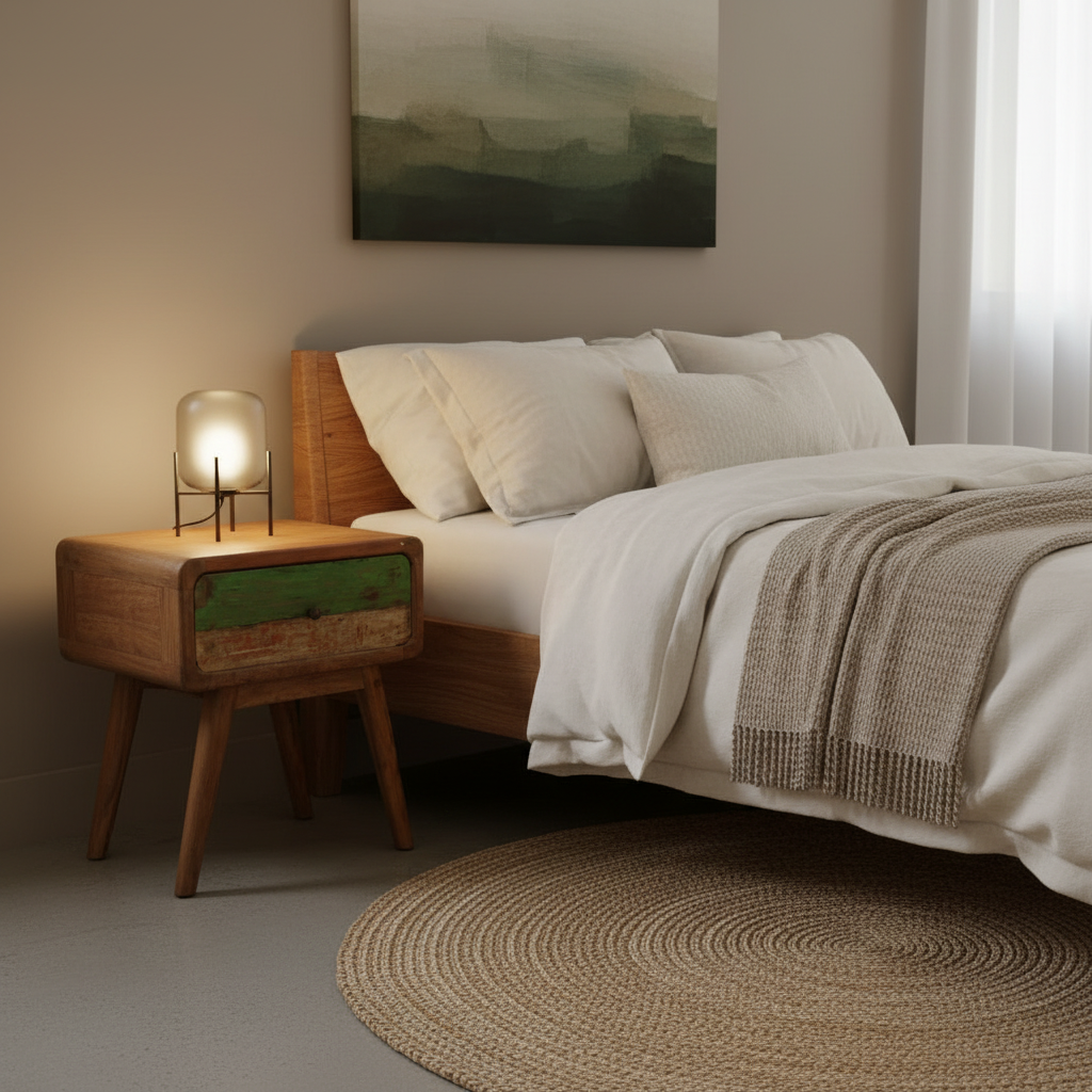 Rustic Bedside Table type 2