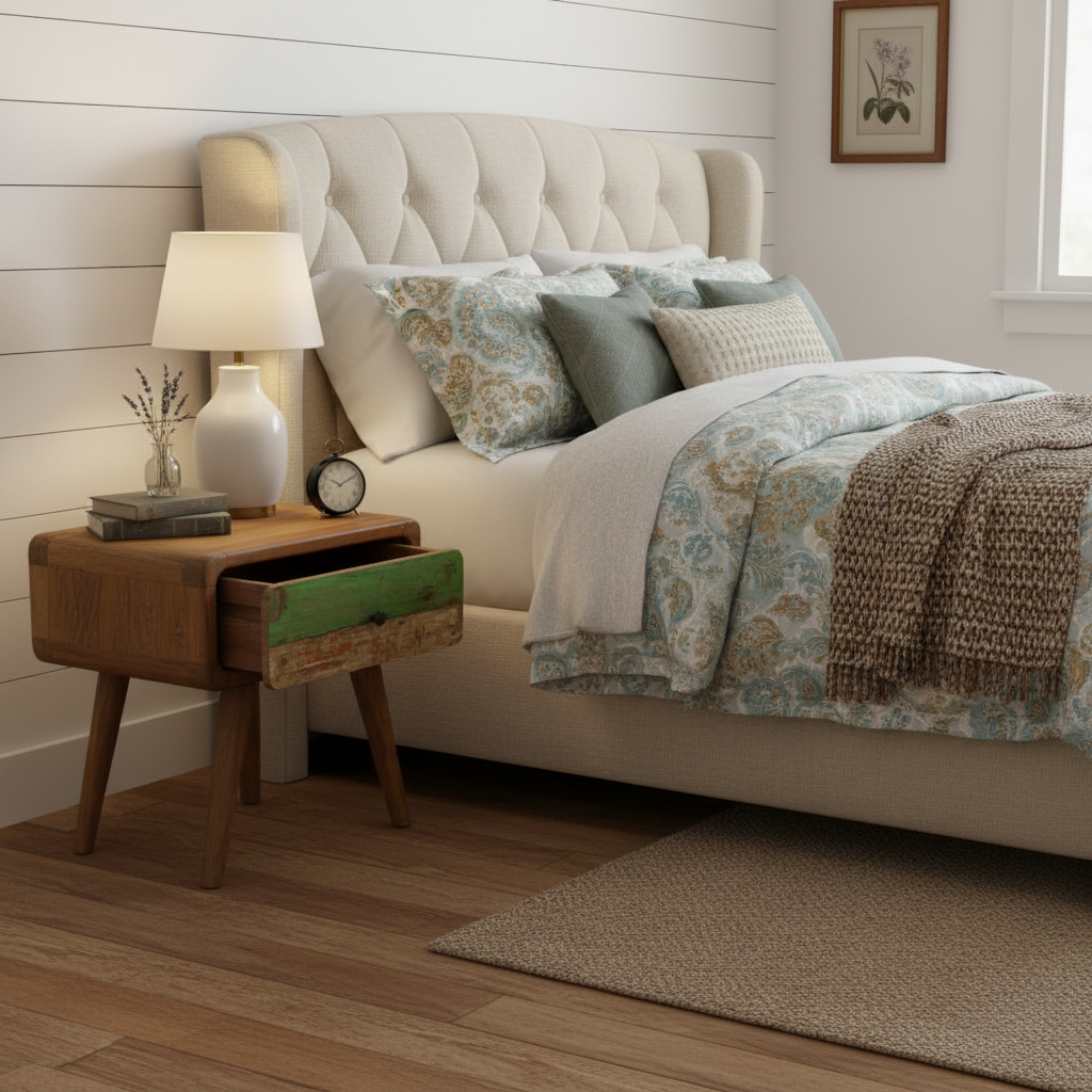 Rustic Bedside Table type 2