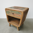 Rustic Bedside Table type 8