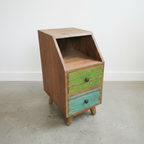 Rustic Bedside Table type 4