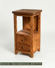 Load image into Gallery viewer, Rustic Bedside Table type 9
