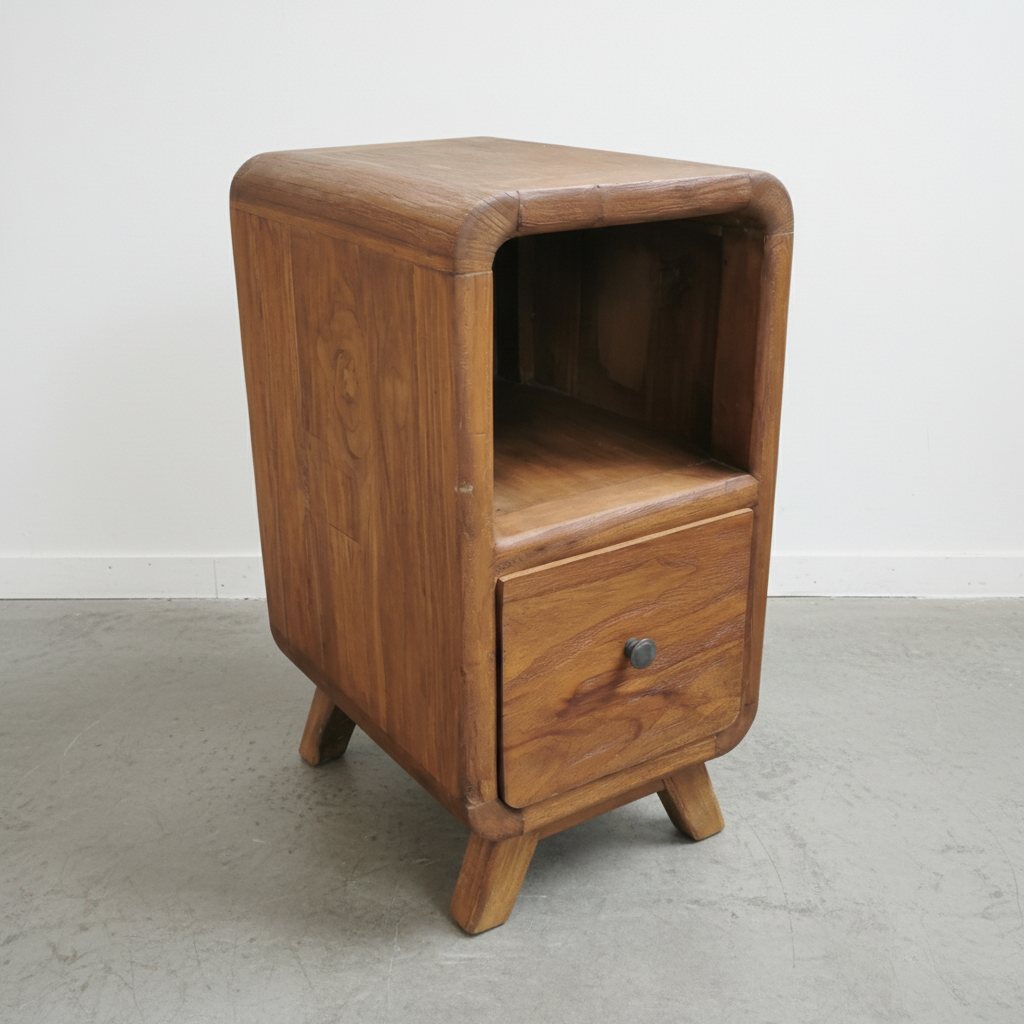 Rustic Bedside Table type 3