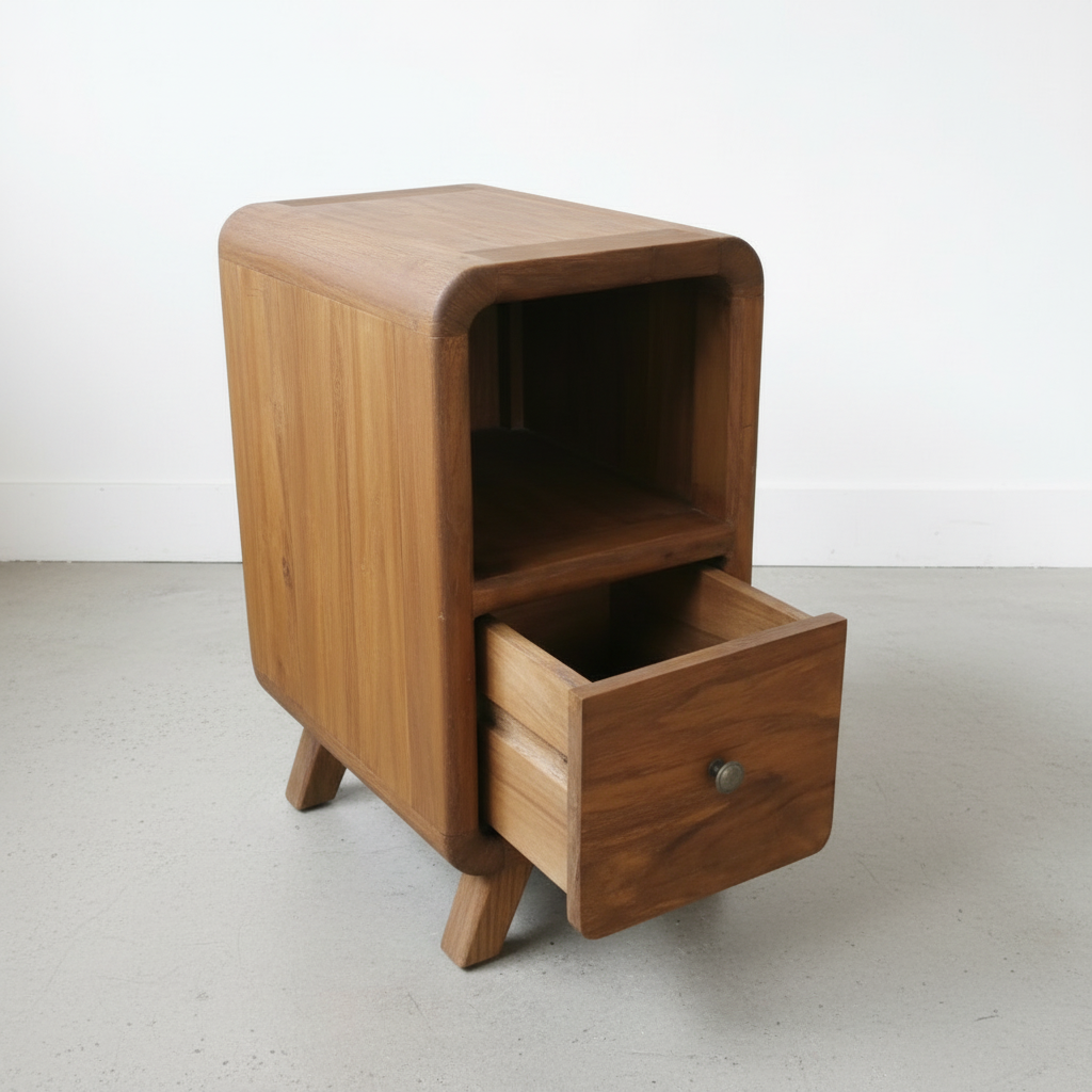 Rustic Bedside Table type 3