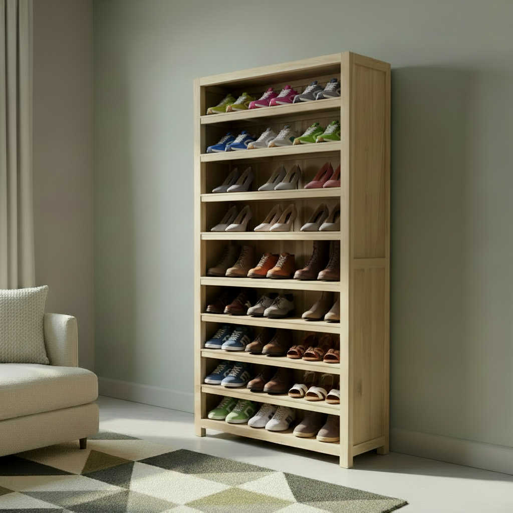 Bondi Shoe Cabinet/Shelf Unit