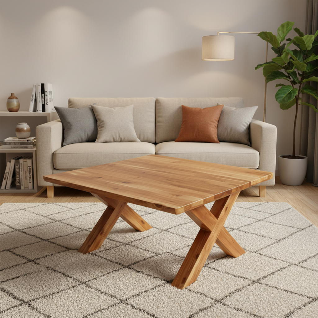 Santorini Coffee Table (90cm x 90cm) - display unit