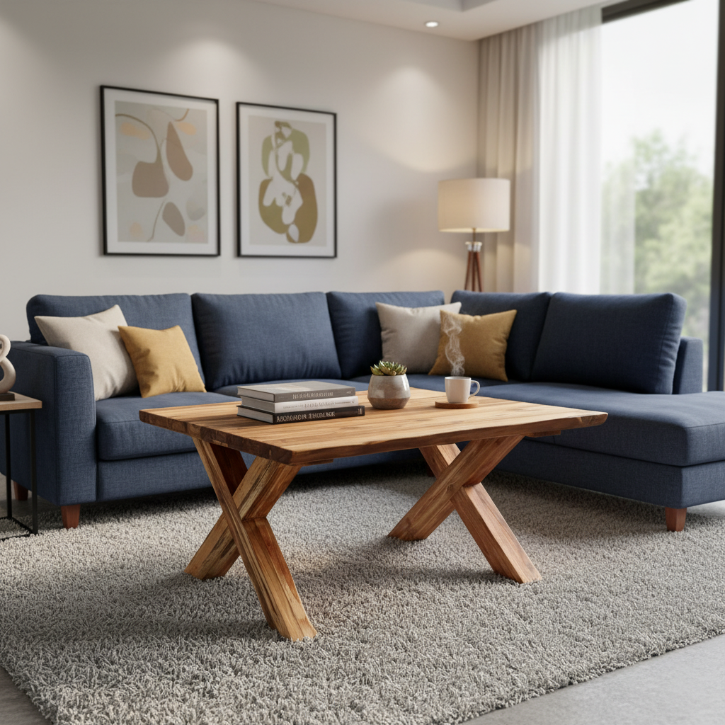 Santorini Coffee Table (90cm x 90cm) - display unit