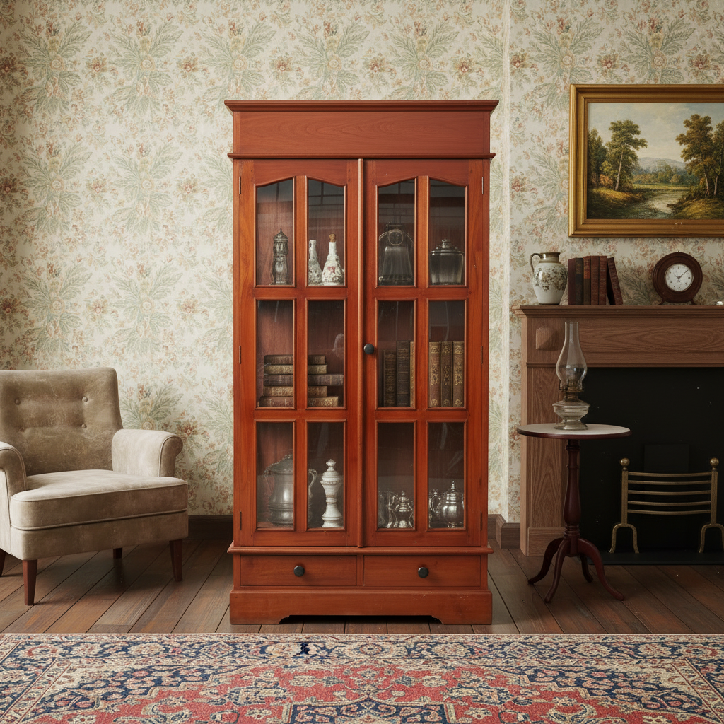 Vintage Display Cabinet (pre-owned/restored)