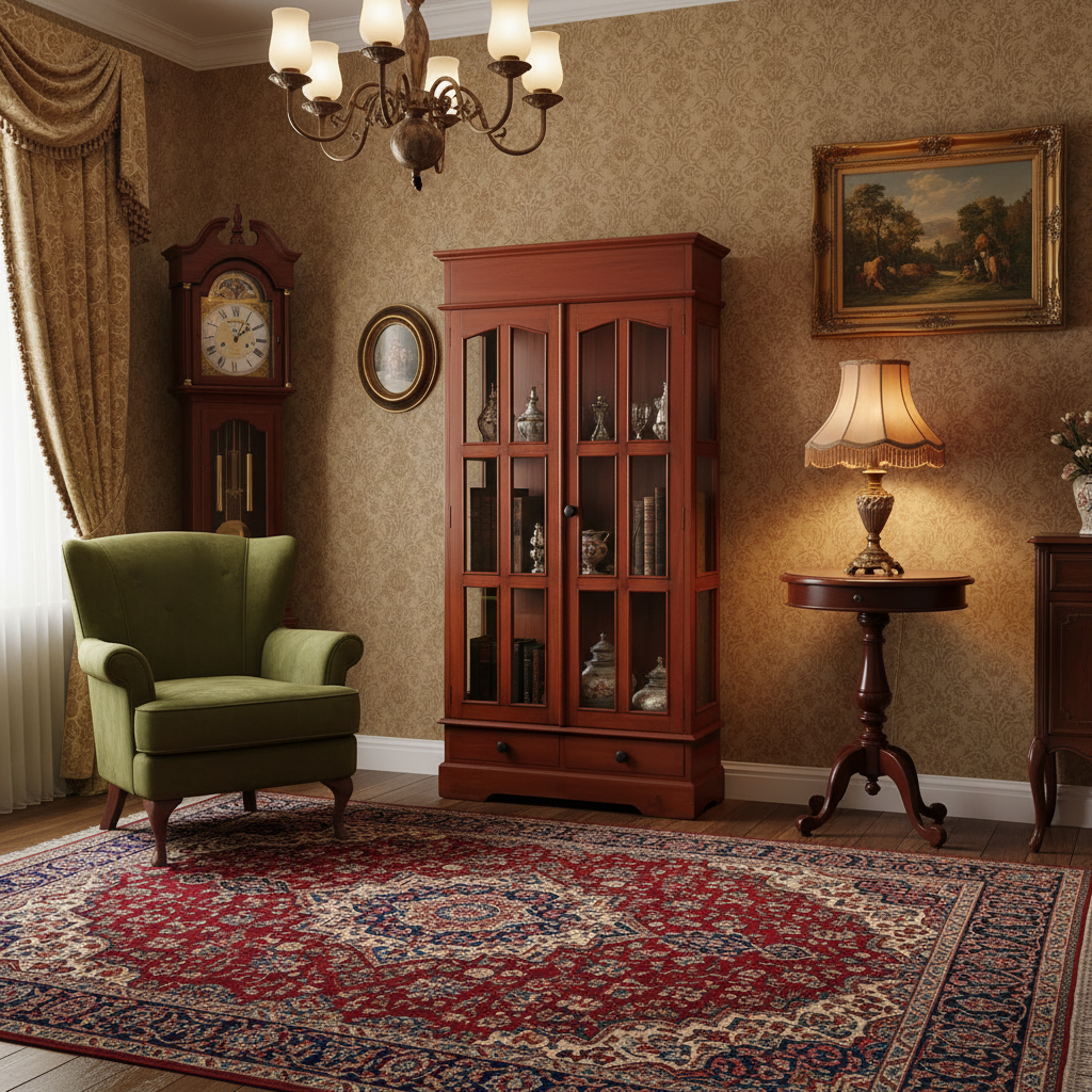 Vintage Display Cabinet (pre-owned/restored)